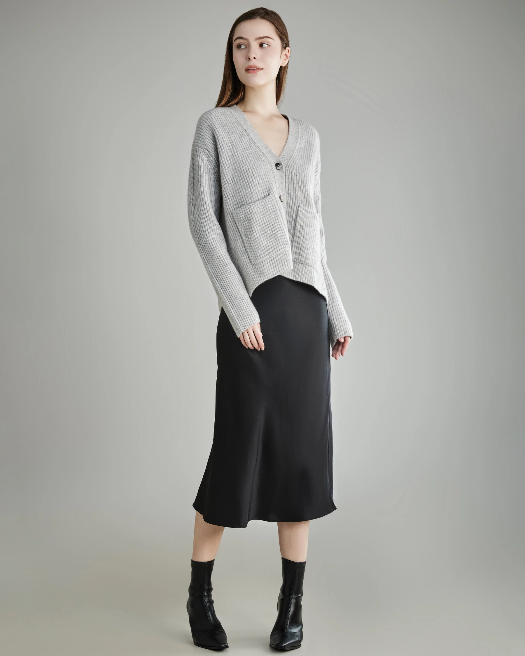 Cozy Cashmere Cardigan with Pockets