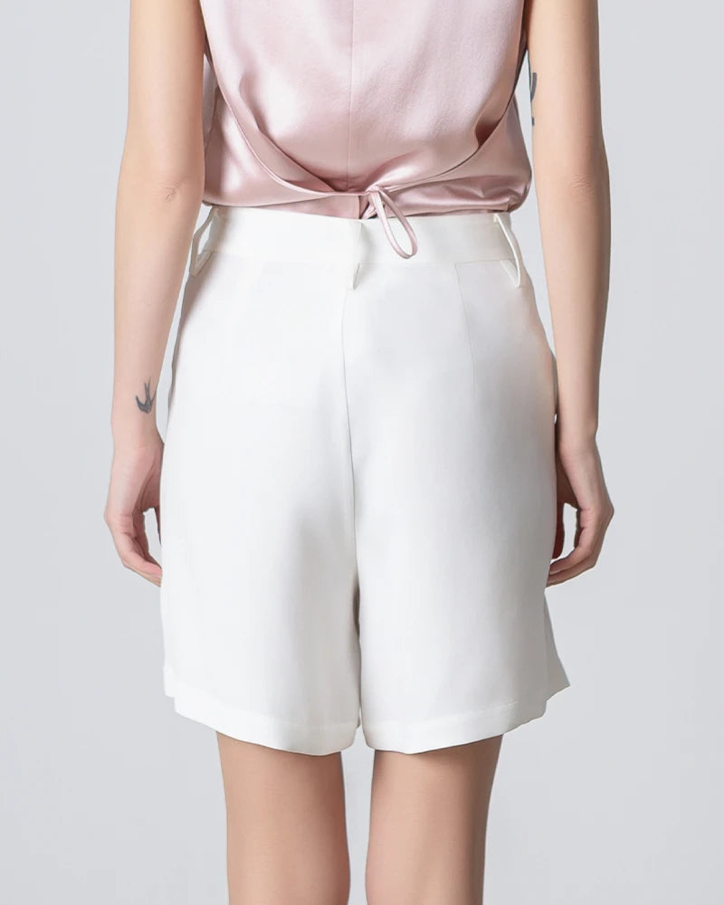 40 Momme Silk Bermuda Shorts