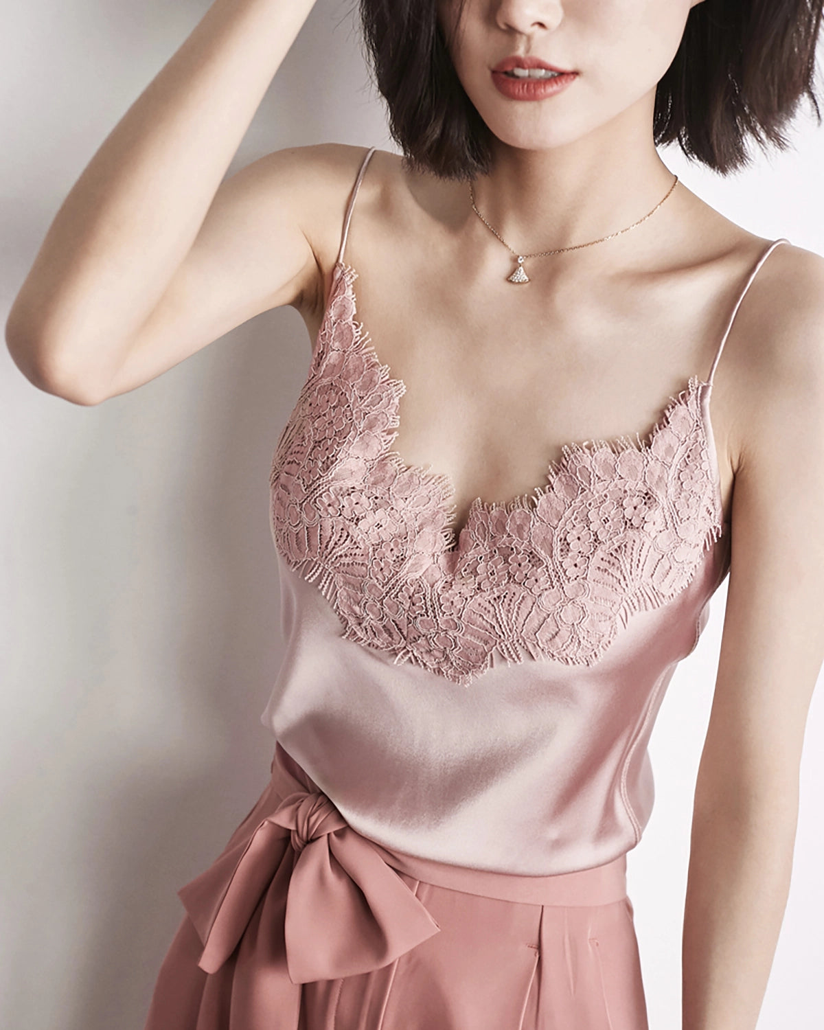 Women's Lace Silk Camisole